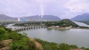 Cauvery river flowing through Mettur Dam in Tamil Nadu.(PTI file photo)