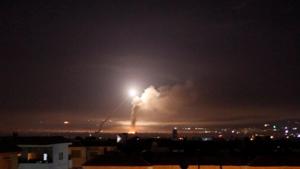 Missile fire is seen from Damascus, Syria. Syrian state media said dozens of Israeli missile strikes hit a radar station, Syrian air defence positions and an ammunition dump, underscoring the risks of a wider escalation involving Iran and its regional allies.(Reuters Photo) Missile fire is seen from Damascus, Syria. Syrian state media said dozens of Israeli missile strikes hit a radar station, Syrian air defence positions and an ammunition dump, underscoring the risks of a wider escalation involving Iran and its regional allies.(Reuters Photo)