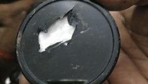 The make-up palette in which, the drugs were smuggled.(HT Photo) The make-up palette in which, the drugs were smuggled.(HT Photo)