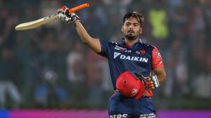 Rishabh Pant slammed 128 off just 63 balls for Delhi Daredevils during their Indian Premier League (IPL) match against Sunrisers Hyderabad.(PTI) Rishabh Pant slammed 128 off just 63 balls for Delhi Daredevils during their Indian Premier League (IPL) match against Sunrisers Hyderabad.(PTI)