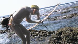 A Jarawa man fishes on a coral reef in the Andaman and Nicobar Islands. Corals are among the oldest ecosystems on earth, having come into existence nearly 500 million years ago.(Lightrocket via Getty) A Jarawa man fishes on a coral reef in the Andaman and Nicobar Islands. Corals are among the oldest ecosystems on earth, having come into existence nearly 500 million years ago.(Lightrocket via Getty)