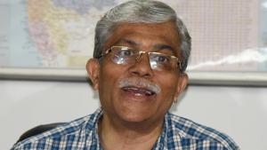 Nitin Karmalkar, vice-chancellor of Savitribai Phule Pune University(HT FILE PHOTO) Nitin Karmalkar, vice-chancellor of Savitribai Phule Pune University(HT FILE PHOTO)