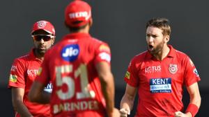 Kings XI Punjab take on Royal Challengers Bangalore in their IPL 2018 encounter in Indore on Monday.(AFP) Kings XI Punjab take on Royal Challengers Bangalore in their IPL 2018 encounter in Indore on Monday.(AFP)