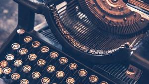Day-t--day objects such as typewriters are the inspiration behind the exhibition.(Shutterstock) Day-t--day objects such as typewriters are the inspiration behind the exhibition.(Shutterstock)