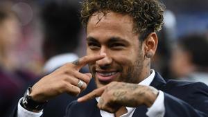 Neymar, who is recovering from a foot injury, was included in Brazil’s FIFA World Cup 2018 squad.(AFP) Neymar, who is recovering from a foot injury, was included in Brazil’s FIFA World Cup 2018 squad.(AFP)