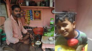 Banarsi paan seller Vikas Chaurasia and his daughter.(HT) Banarsi paan seller Vikas Chaurasia and his daughter.(HT)