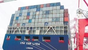 Engineering, chemicals and pharmaceutical exports recorded a growth of 17.63 per cent, 38.48% and 13.56%.(PTI File Photo) Engineering, chemicals and pharmaceutical exports recorded a growth of 17.63 per cent, 38.48% and 13.56%.(PTI File Photo)