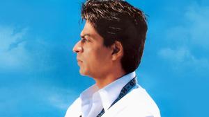Shah Rukh Khan in the poster for Swades. Shah Rukh Khan in the poster for Swades.