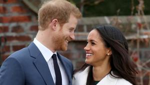 Prince Harry and actress Meghan Markle during an official photocall to announce their engagement.(AP) Prince Harry and actress Meghan Markle during an official photocall to announce their engagement.(AP)