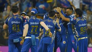 Mumbai Indians can qualify for the IPL 2018 play-offs even if they lose their last game against Delhi Daredevils.(AFP) Mumbai Indians can qualify for the IPL 2018 play-offs even if they lose their last game against Delhi Daredevils.(AFP)