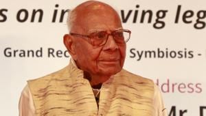 Senior lawyer Ram Jethmalani(HT FIle Photo) Senior lawyer Ram Jethmalani(HT FIle Photo)