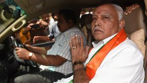 The Supreme Court issued notices to the Karnataka government and Yeddyurappa seeking their replies on the plea filed by the Congress-JD(S) combine and posted the matter for hearing on Friday.(Arijit Sen/HT Photo) The Supreme Court issued notices to the Karnataka government and Yeddyurappa seeking their replies on the plea filed by the Congress-JD(S) combine and posted the matter for hearing on Friday.(Arijit Sen/HT Photo)