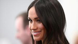 Britain's Prince Harry's fiancee Meghan Markle attends a reception with delegates from the Commonwealth Youth Forum at the Queen Elizabeth II Conference Centre, London.(REUTERS) Britain's Prince Harry's fiancee Meghan Markle attends a reception with delegates from the Commonwealth Youth Forum at the Queen Elizabeth II Conference Centre, London.(REUTERS)