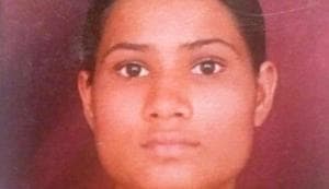 File photo of 19-year-old preeti, who was pushed into Bhakra canal by her elder brother.