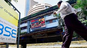 BSE Sensex plunges on Thursday.(PTI file Photo) BSE Sensex plunges on Thursday.(PTI file Photo)