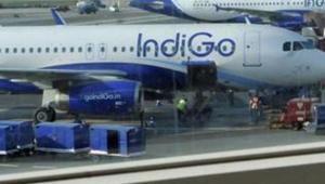 IndiGo Passenger Planes at T-1 Terminal was seen from the Departure Lounge, in New Delhi, India.(HT File Photo) IndiGo Passenger Planes at T-1 Terminal was seen from the Departure Lounge, in New Delhi, India.(HT File Photo)