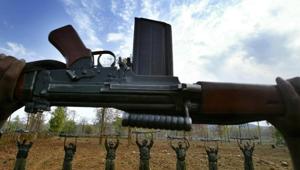 Maoists exercise at a temporary base in Chhattisgarh. At least seven Left-wing extremists were killed in encounters with the police recently.(AP File) Maoists exercise at a temporary base in Chhattisgarh. At least seven Left-wing extremists were killed in encounters with the police recently.(AP File)