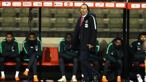 Juan Antonio Pizzi has picked a 28-man pre-World Cup Saudi Arabia squad.(Getty Images) Juan Antonio Pizzi has picked a 28-man pre-World Cup Saudi Arabia squad.(Getty Images)