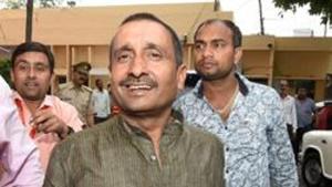 BJP MLA Kuldeep Singh Sengar who was arrested by the CBI in Unnao rape case, in Lucknow.(PTI File Photo) BJP MLA Kuldeep Singh Sengar who was arrested by the CBI in Unnao rape case, in Lucknow.(PTI File Photo)