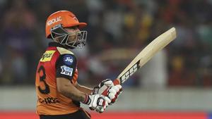 Shreevats Goswami, who made a 26-ball 35 against KKR at the top, said the losses would not affect SRH’s momentum in the IPL 2018 play-offs.(AP) Shreevats Goswami, who made a 26-ball 35 against KKR at the top, said the losses would not affect SRH’s momentum in the IPL 2018 play-offs.(AP)