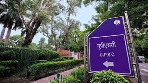 A board outside the UPSC building in New Delhi.(File Photo) A board outside the UPSC building in New Delhi.(File Photo)
