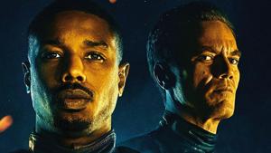 Michael B Jordan and Michael Shannon star in Ramin Bahrani’s Fahrenheit 451, an HBO film available to stream on Hotstar. Michael B Jordan and Michael Shannon star in Ramin Bahrani’s Fahrenheit 451, an HBO film available to stream on Hotstar.