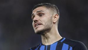 Mauro Icardi has been excluded from Argentina’s final 23-man squad for the 2018 FIFA World Cup, scheduled to start next month.(AP) Mauro Icardi has been excluded from Argentina’s final 23-man squad for the 2018 FIFA World Cup, scheduled to start next month.(AP)