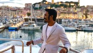 Dhanush was at the Cannes to promote his upcoming European film The Extraordinary Journey of Fakir. Dhanush was at the Cannes to promote his upcoming European film The Extraordinary Journey of Fakir.