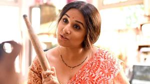 Vidya Balan in a still from Tumhari Sulu. Vidya Balan in a still from Tumhari Sulu.