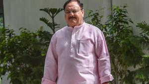 JP Nadda told the participants Rat the World Health Assembly in Geneva that in line with India’s ambitious plan to end TB by 2025, the government has started the implementation of a national strategic plan and allocated $550 million.(PTI) JP Nadda told the participants Rat the World Health Assembly in Geneva that in line with India’s ambitious plan to end TB by 2025, the government has started the implementation of a national strategic plan and allocated $550 million.(PTI)
