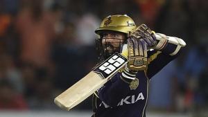 Dinesh Karthik-led Kolkata Knight Riders take on Rajasthan Royals in the Indian Premier League eliminator at Eden Gardens in Kolkata.(AP) Dinesh Karthik-led Kolkata Knight Riders take on Rajasthan Royals in the Indian Premier League eliminator at Eden Gardens in Kolkata.(AP)