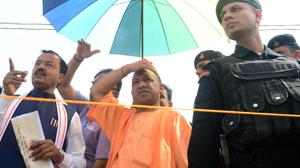 Addressing an election rally in Kairana, UP CM Yogi Adityanath said his government will create three lakh jobs for the unemployed youth of the state.(AFP) Addressing an election rally in Kairana, UP CM Yogi Adityanath said his government will create three lakh jobs for the unemployed youth of the state.(AFP)