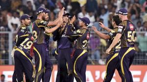 Kolkata Knight Riders prolonged Rajasthan Royals’ agony as they defeated them by 25 runs to enter Qualifier 2 where they will meet Sunrisers Hyderabad.(PTI) Kolkata Knight Riders prolonged Rajasthan Royals’ agony as they defeated them by 25 runs to enter Qualifier 2 where they will meet Sunrisers Hyderabad.(PTI)