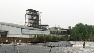 Chadha Sugar Industries Private Limited at Kiri Afgana village in Gurdaspur district(HT Photo) Chadha Sugar Industries Private Limited at Kiri Afgana village in Gurdaspur district(HT Photo)