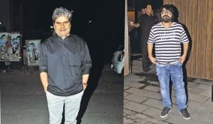 (LtoR) Vishal Bhardwaj and Pritam. (LtoR) Vishal Bhardwaj and Pritam.