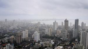 Buildings rise into the Mumbai skyline as seen from the Imperial residential towers in the Tardeo area of Mumbai.(Pal Pillai/Bloomberg) Buildings rise into the Mumbai skyline as seen from the Imperial residential towers in the Tardeo area of Mumbai.(Pal Pillai/Bloomberg)
