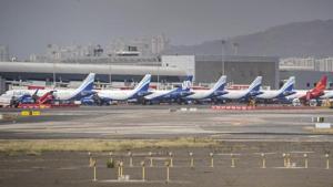 The ILS upgradation work at the Mumbai airport began on May 17 and is scheduled to continue till June 5.(HT File) The ILS upgradation work at the Mumbai airport began on May 17 and is scheduled to continue till June 5.(HT File)