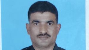 Rajeev Kumar Rai, subedar major (honorary lieutenant).(HT Photo) Rajeev Kumar Rai, subedar major (honorary lieutenant).(HT Photo)