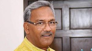 Uttarakhand chief minister Trivendra Singh Rawat.(HT Photo) Uttarakhand chief minister Trivendra Singh Rawat.(HT Photo)