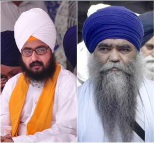 Ranjit Singh Dhadrianwale and Harnam Singh Dhumma Ranjit Singh Dhadrianwale and Harnam Singh Dhumma