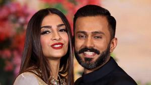 Sonam Kapoor and Anand Ahuja tied the knot on May 8.(PTI) Sonam Kapoor and Anand Ahuja tied the knot on May 8.(PTI)
