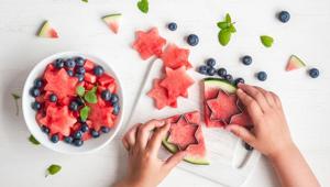 Cut up food in the shape of a star to get your child to eat it.(Shutterstock) Cut up food in the shape of a star to get your child to eat it.(Shutterstock)