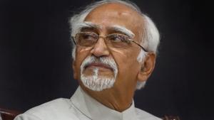 Former vice-president Hamid Ansari during the book launch of 'Jawaharlal Nehru' an illustrated biography by A Gopanna, in New Delhi, on Sunday.(PTI) Former vice-president Hamid Ansari during the book launch of 'Jawaharlal Nehru' an illustrated biography by A Gopanna, in New Delhi, on Sunday.(PTI)