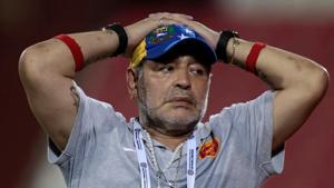 Diego Maradona was sent home during the 1994 World Cup for doping.(REUTERS) Diego Maradona was sent home during the 1994 World Cup for doping.(REUTERS)
