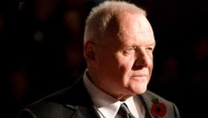 Anthony Hopkins will play Pope Benedict XVI in his next film.(Shutterstock)