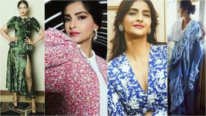 See Sonam Kapoor Ahuja’s Veere Di Wedding press tour wardrobe: Every single look is a winner. (Instagram) See Sonam Kapoor Ahuja’s Veere Di Wedding press tour wardrobe: Every single look is a winner. (Instagram)