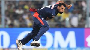 Mohammed Shami replaced Hardik Pandya in the World XI squad that will face West Indies in the T20 fund-raiser at Lord’s.(AFP) Mohammed Shami replaced Hardik Pandya in the World XI squad that will face West Indies in the T20 fund-raiser at Lord’s.(AFP)
