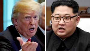 A combination photo shows US President Donald Trump and North Korean leader Kim Jong Un (right).(Reuters File Photo) A combination photo shows US President Donald Trump and North Korean leader Kim Jong Un (right).(Reuters File Photo)