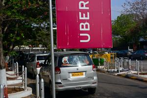 Prepaid cars and other local cabs parked on Uber station airport in Pune, India(Shankar Narayan/HT PHOTO) Prepaid cars and other local cabs parked on Uber station airport in Pune, India(Shankar Narayan/HT PHOTO)