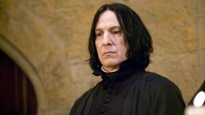 Alan Rickman played Severus Snape in eight Harry Potter movies. Alan Rickman played Severus Snape in eight Harry Potter movies.